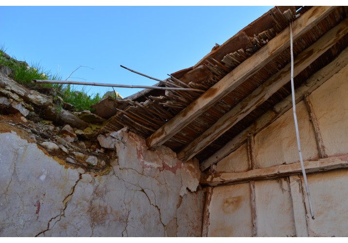 Λεπτομέρεια τομής στέγης