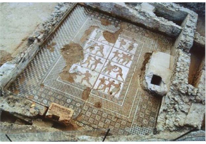 Ρωμαϊκά λουτρά της «Αράπισσας» στη θέση Μαγούλα, 2ος – 3ος αιώνας μ.Χ.)