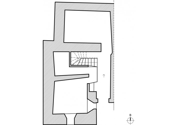 Σχέδιο κάτοψης ισογείου Αρχοντικού Κωνσταντινίδη.