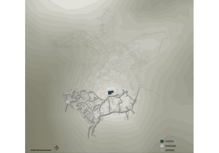 Χάρτης Πλατειών - Πλατωμάτων - Δρόμων