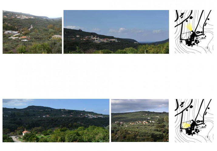 Οπτικές φυγές από τον οικισμό
