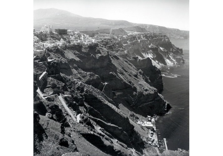 Άποψη της Θήρας πριν τον σεισμό του 1956