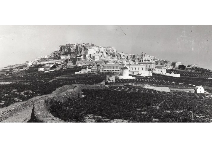 Γενική άποψη του Πύργου από μακριά - (Αρχείο Πολιτιστικού Κέντρου Εστίας Πύργου Καλλίστης)