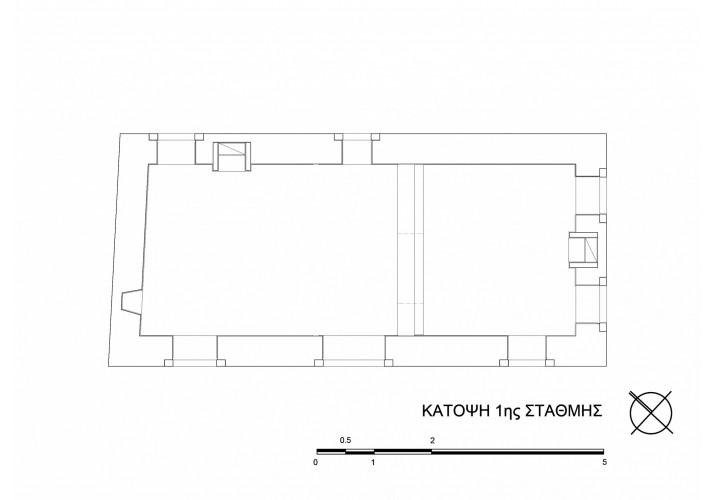 Κάτοψη 1ης στάθμης