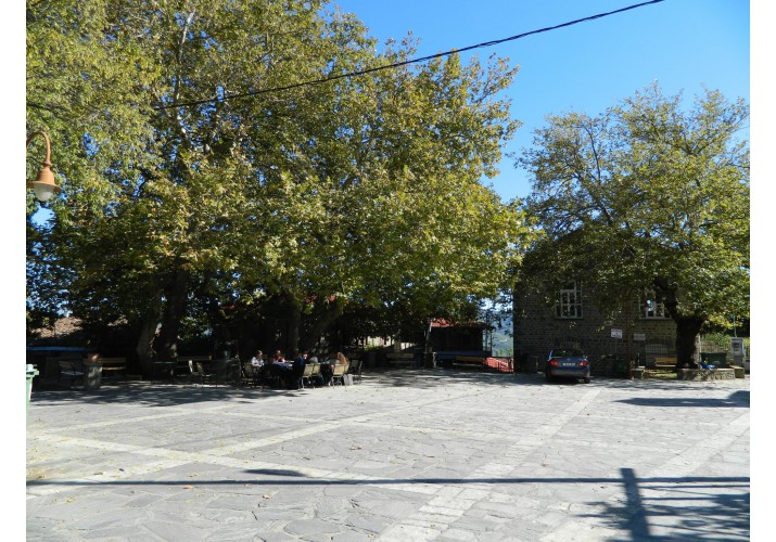 Κεντρική πλατεία του οικισμού
