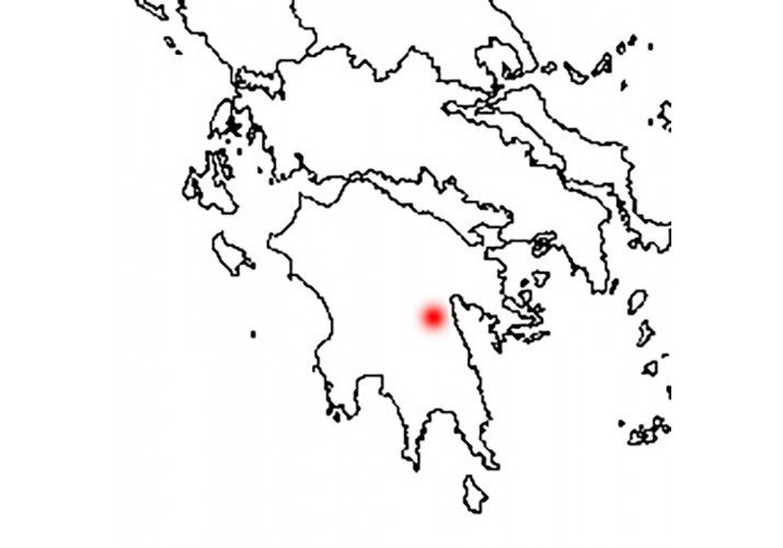 Τοποθεσία Αγιάννη στο σύνολο της Πελοποννήσου.