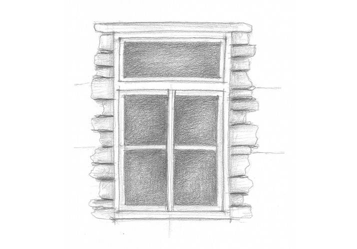 Δίφυλλο παράθυρο με ανοιγόμενο φεγγίτη