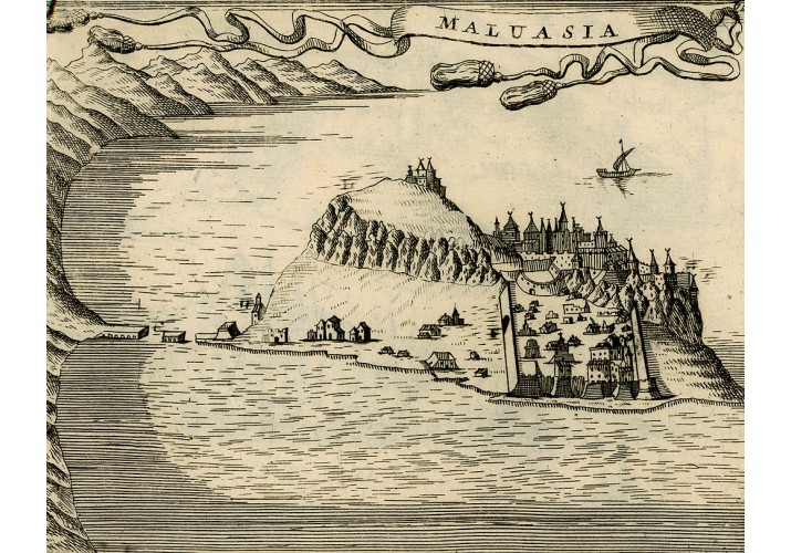 Η Μονεμβασιά σε γκραβούρα του 1688