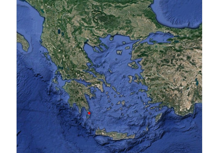 Θέση του Λαχίου στην Ελλάδα