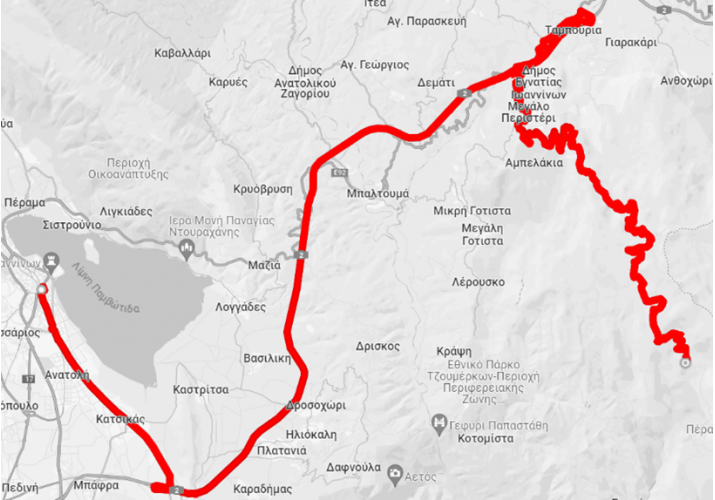 Πρόσβαση από τα Ιωάννινα