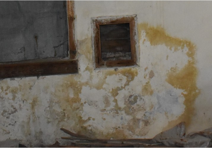 Υγρασία επιχρίσματος σε τοιχοποιία