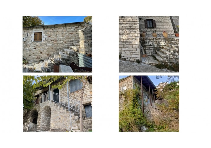 Πέτρινες εξωτερικές σκάλες