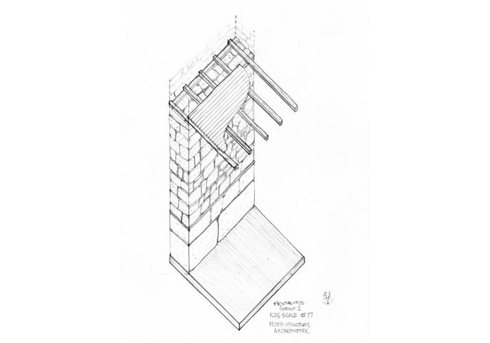 Αξονομετρικό σχέδιο πατώματος​