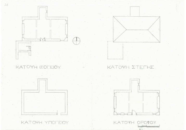 Σχέδια κατόψεων της κατοικίας 2