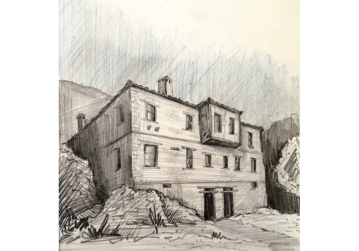 Σκίτσο νοτιοδυτικής όψης