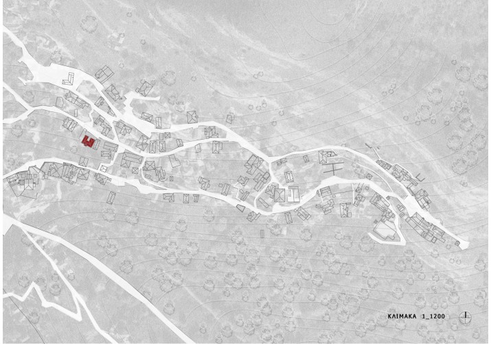 Θέση κτιρίου στον κάτω μαχαλά