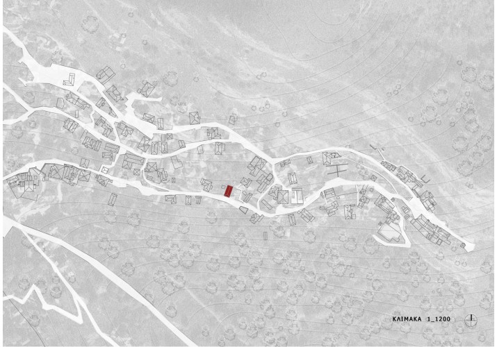 Θέση κτιρίου στον κάτω μαχαλά