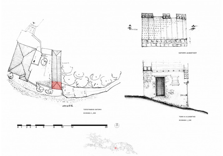 Σκαριφήματα για το κτίσμα 56-60