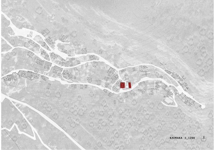 Θέση κτιρίου στον κάτω μαχαλά 