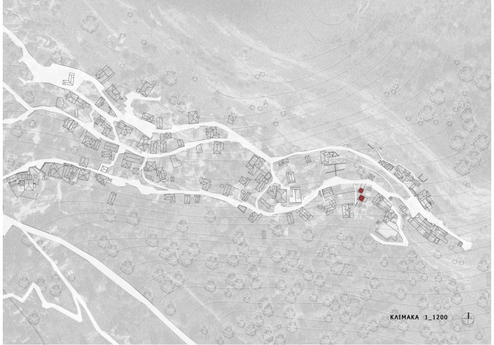 Θέση κτιρίου στον κάτω μαχαλά 