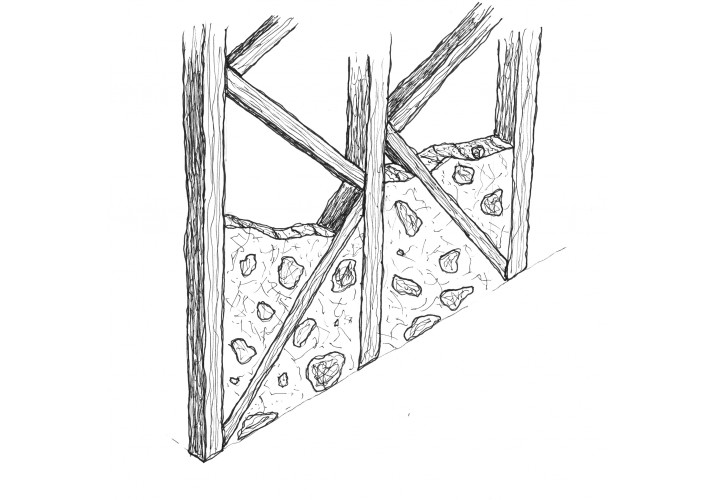 Λεπτομέρεια κατασκευής τσατμά