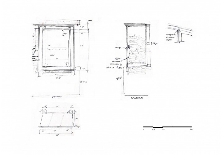 Σκαριφήματα κουφώματος ορόφου (Κατοικία 70)