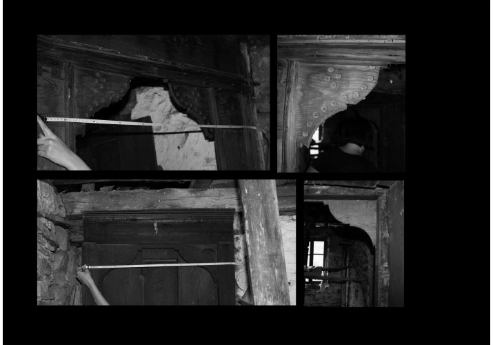 Φωτογραφίες, Λεπτομέρειες εσωτερικής Πόρτας κτιρίου 70, οι 2 όψεις