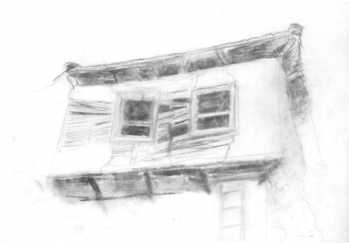 Σκίτσο σαχνισιού.