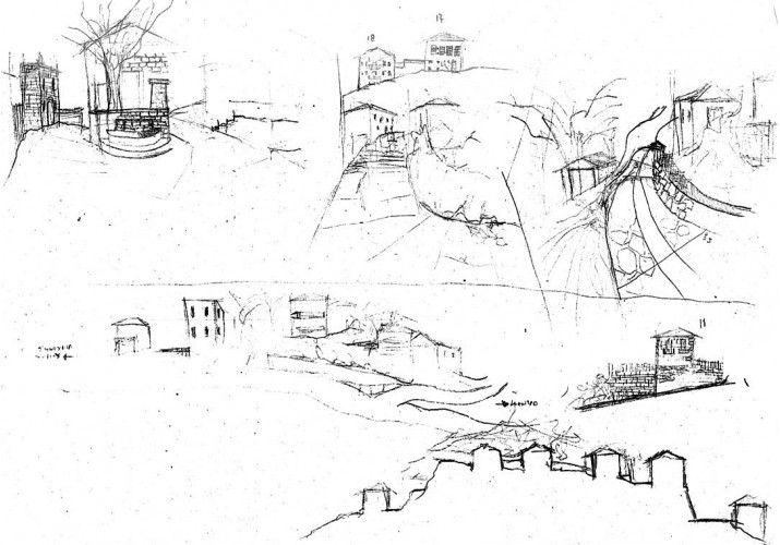 Τομές , σχέση δρόμου με τα κτίρια