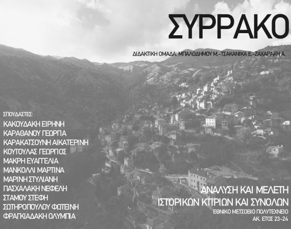 Συρράκο (Τμήμα Γ - Ομάδα 20)