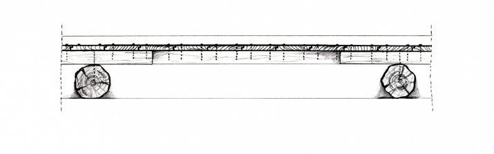 2. Λεπτομερής τομή (α-α') δαπέδου