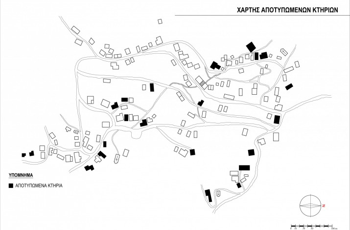 Χάρτης Αποτυπωμένων Κτηρίων
