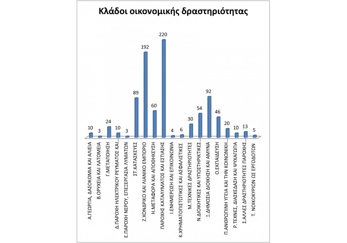 ΚΛΑΔΟΙ ΟΙΚΟΝΟΜΙΚΗΣ ΔΡΑΣΤΗΡΙΟΤΗΤΑΣ