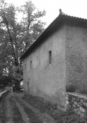 Επέμβαση στο κτίσμα Αα4 με επίχρισμα από κονίαμα