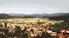 ΕΙΚΟΝΑ 2 (Άποψη από τον λόφο Κριτσόβα)