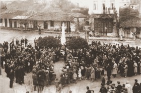 Παλιές φωτογραφίες της πλατείας των Κροκεών (αρχές - μέσα 20ου αιώνα)