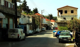 Κεντρικός δρόμος οικισμού