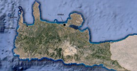 Χάρτης ευρύτερης περιοχής 