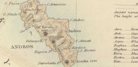 Χάρτης Άνδρου 1872