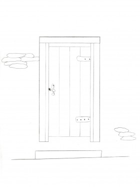 3. Σχέδιο εξώθυρας κατοικίας 58.