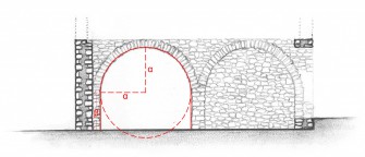 8. Διπλός ημικυκλικός θόλος, κτίσμα Β