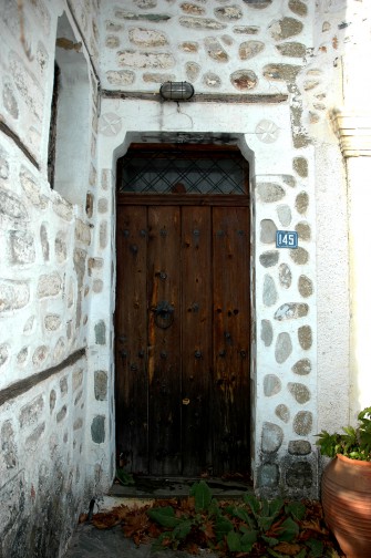 Παλιά ξύλινη πόρτα