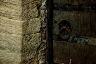 Πόμολο πόρτας,σίδερο και ξύλο