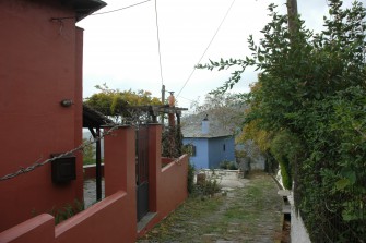 Κατοικίες νότια του οικισμού, πίσω από την εκκλησία Ζωοδόχου πηγής με έντονη αλλοίωση