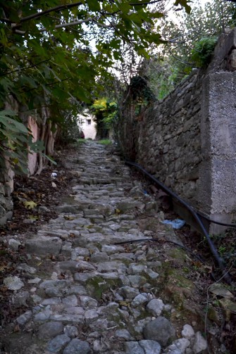 Είσοδος του καλντεριμιού