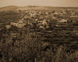 Παλαιότερη εικόνα του οικισμού από μακριά