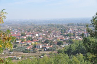 Άποψη οικισμού από τις ράχες (προσωπικό αρχείο)