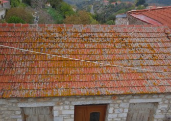 Στέγη με γαλλικά κεραμίδια