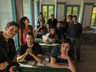 Φωτογραφία ομάδας στην Πασχάλειο Σχολή