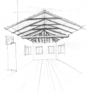 Κατασκευή στέγης με ξύλινο σκελετό